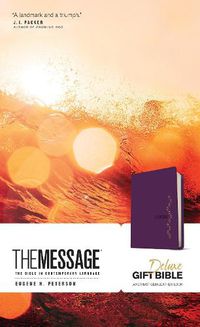 Cover image for Message Deluxe Gift Bible, Purple