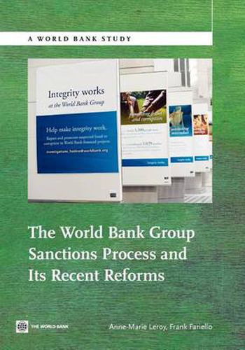 Cover image for The World Bank Group Sanctions Process and its Recent Reforms