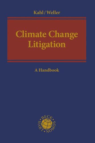 Cover image for Climate Change Litigation: A Handbook