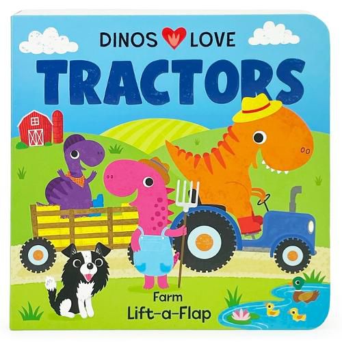 Cover image for Dinos Love Tractors