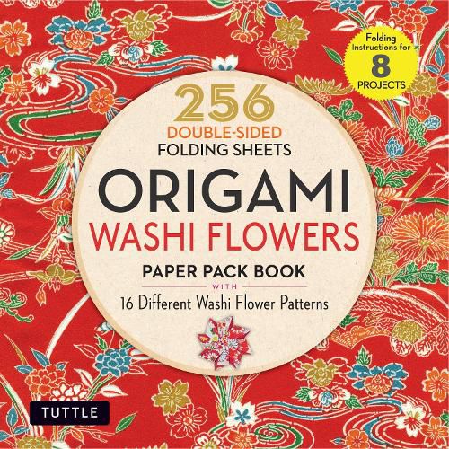 Cover image for Origami Washi Flowers Paper Pack Book