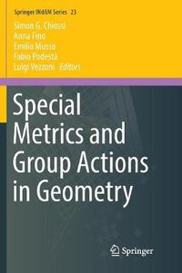 Cover image for Special Metrics and Group Actions in Geometry