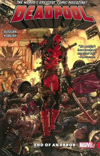 Cover image for Deadpool: World's Greatest Vol. 2 - End Of An Error