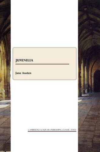 Cover image for Juvenilia