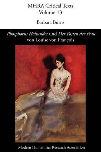 Cover image for 'Phosphorus Hollunder' Und 'Der Posten Der Frau' Von Louise Von Francois