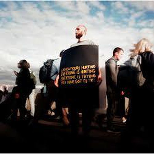 Cover image for I know you’re hurting, everyone is hurting, everyone is trying, you have got to try - Joshua Idehen (Transparent Yellow Vinyl)