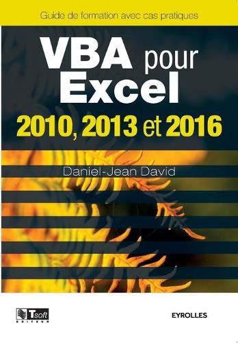 Cover image for VBA pour Excel 2010, 2013 et 2016