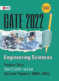 Cover image for GATE 2022 - Engineering Sciences - Previous Years' Solved Papers 2009-2021 (Section-Wise)