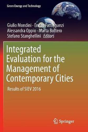 Integrated Evaluation for the Management of Contemporary Cities: Results of SIEV 2016