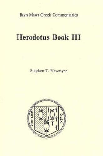 Cover image for Book 3: Text in Greek, Commentary in English