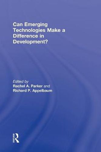 Cover image for Can Emerging Technologies Make a Difference in Development?