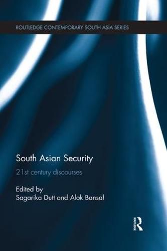 Cover image for South Asian Security: 21st century discourses