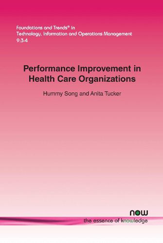 Cover image for Performance Improvement in Health Care Organizations