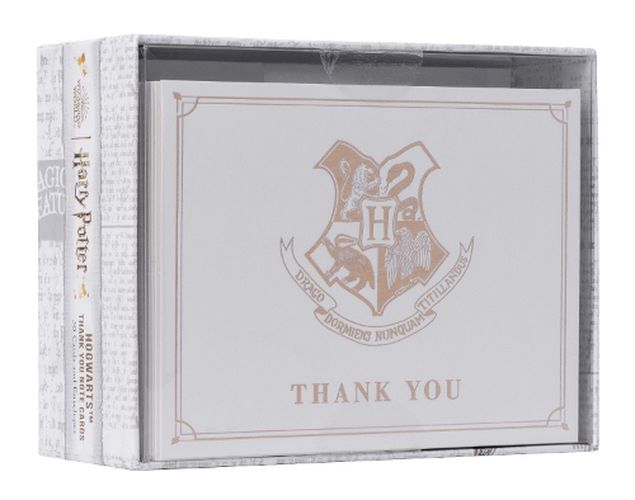 Cover image for Harry Potter: Hogwarts Thank You Boxed Cards (Set of 30)
