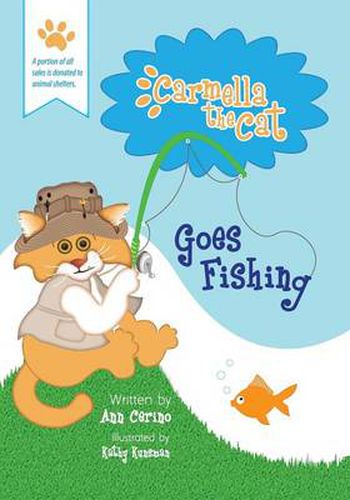 Cover image for Carmella the Cat Goes Fishing