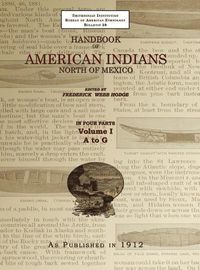 Cover image for Handbook of American Indians Volume 1: North of Mexico