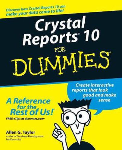 Cover image for Crystal Reports 10 For Dummies