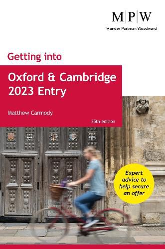 Getting into Oxford and Cambridge 2023 Entry