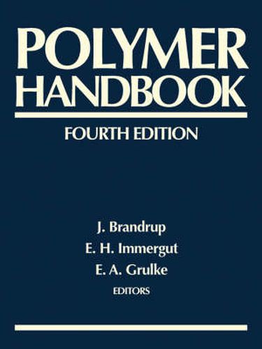 Cover image for Polymer Handbook