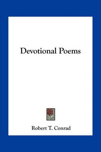 Cover image for Devotional Poems