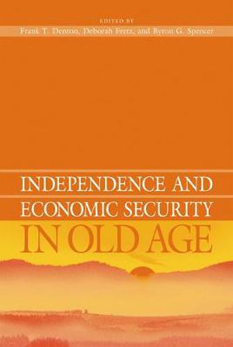 Cover image for Independence and Economic Security in Old Age