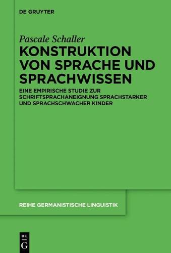 Cover image for Konstruktion von Sprache und Sprachwissen