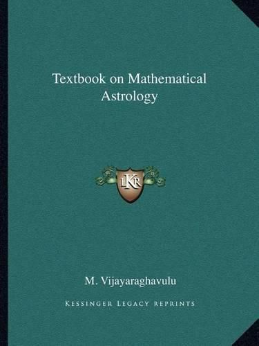 Cover image for Textbook on Mathematical Astrology