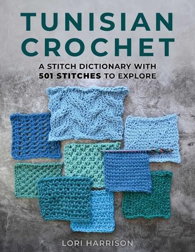 Cover image for Tunisian Crochet: A Stitch Dictionary with 501 Stitches to Explore