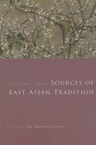 Cover image for Sources of East Asian Tradition: The Modern Period