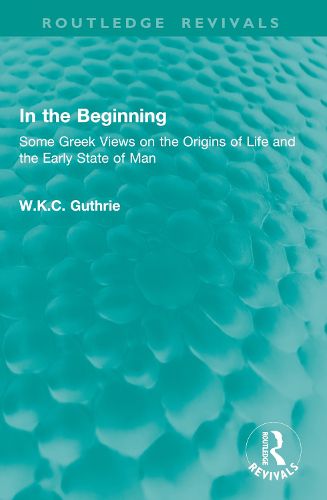Cover image for In the Beginning