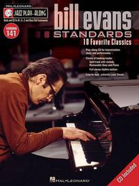 Cover image for Bill Evans Standards Jazz Play-Along