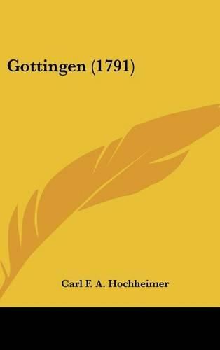 Cover image for Gottingen (1791)