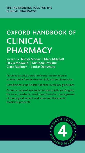Cover image for Oxford Handbook of Clinical Pharmacy