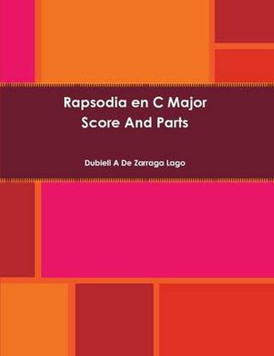 Cover image for Rapsodia En C Major