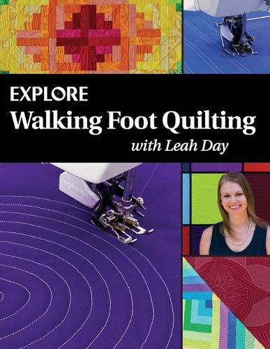 Cover image for Explore Walking Foot Quilting with Leah Day