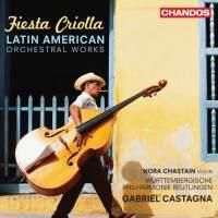 Cover image for Fiesta Criolla Latin American Orchestral Works