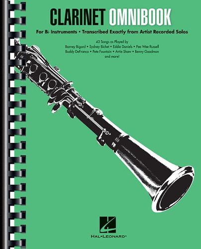 Cover image for Clarinet Omnibook for B-flat Instruments: Transcribed Exactly from Artist Recorded Solos