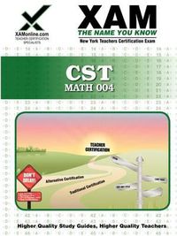 Cover image for CST Math 004: teacher certification exam