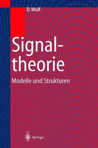 Cover image for Signaltheorie: Modelle Und Strukturen