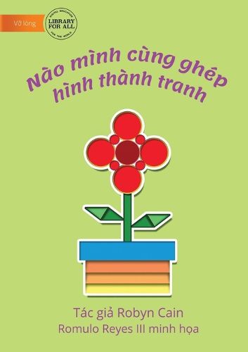 Cover image for Let Us Make A Picture Using Shapes - Nao minh cung ghep hinh thanh tranh