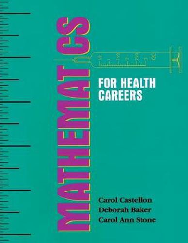 Cover image for Mathematics for Health Careers
