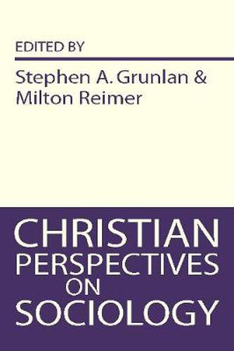 Cover image for Christian Perspectives on Sociology