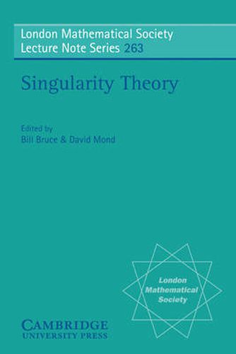 Cover image for Singularity Theory: Proceedings of the European Singularities Conference, August 1996, Liverpool and Dedicated to C.T.C. Wall on the Occasion of his 60th Birthday