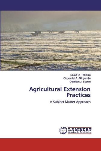 Cover image for Agricultural Extension Practices