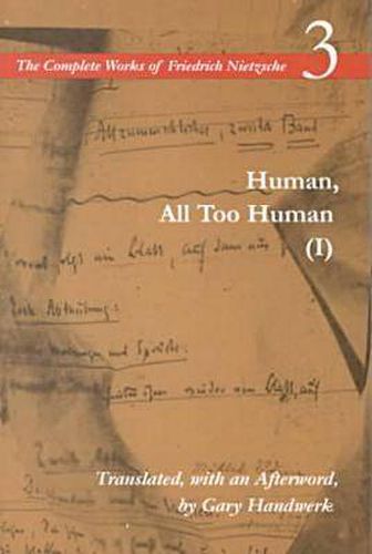 Cover image for Human, All Too Human I: Volume 3