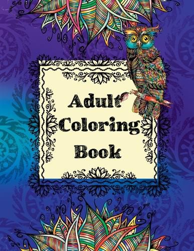 Cover image for Adult Coloring Book