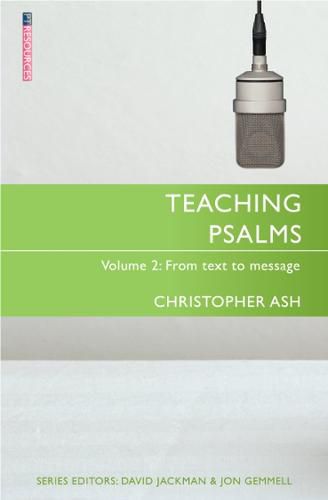 Cover image for Teaching Psalms Vol. 2: From Text to Message