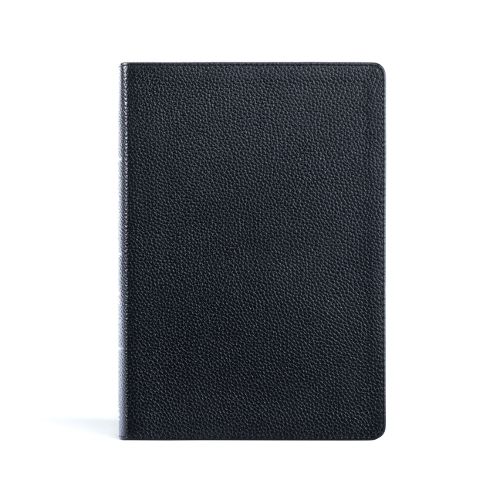 Cover image for CSB Super Giant Print Reference Bible, Black Genuine Leather