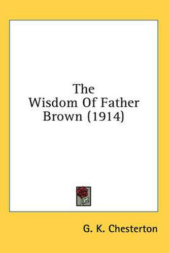 Cover image for The Wisdom of Father Brown (1914)