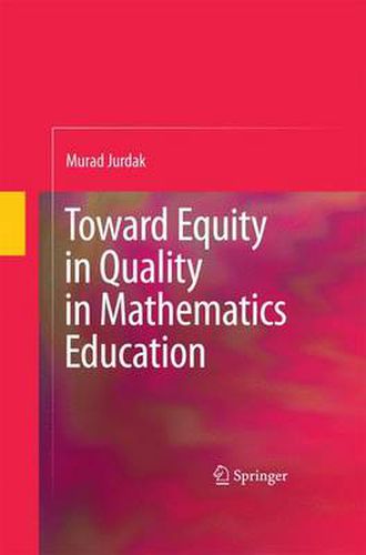 Cover image for Toward Equity in Quality in Mathematics Education